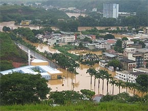 Enchente em Cataguases