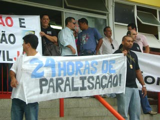 Polícia Civil faz paralisação em Minas Gerais