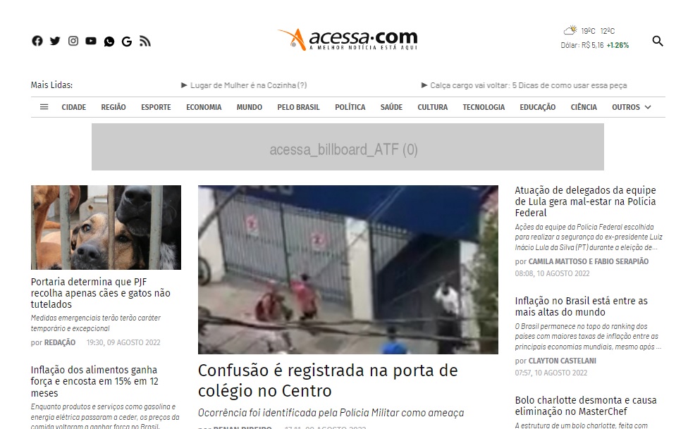 Portal de Notícias ACESSA.com de cara nova a partir desta sexta-feira (12) Portal de Notícias ACESSA.com de cara nova a partir desta sexta-feira (12)