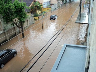 Foto de enchente