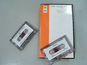 Foto de um audiolivro