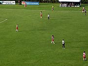 Foto do jogo no campo do Est�dio Municipal M�rio Hel�nio em Juiz de Fora