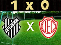 Imagem com resultado do jogo