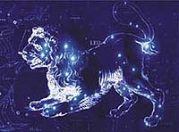 imagem do signo de Leão