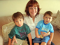 Foto de Liliana, Jo�o
Gabriel e Pedro In�cio