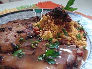foto de bisteca ao molho de caf�