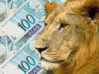 Dinheiro e Leão
