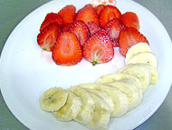 Foto das frutas