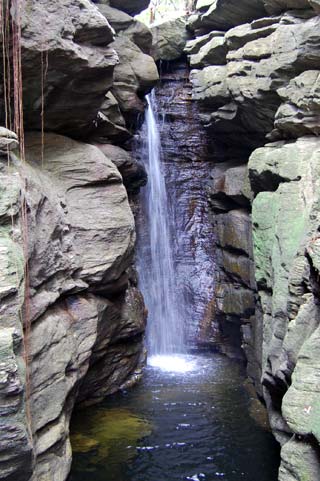 Cachoeira na Serra do Funil