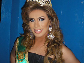 Foto da Miss DF Gay 2010