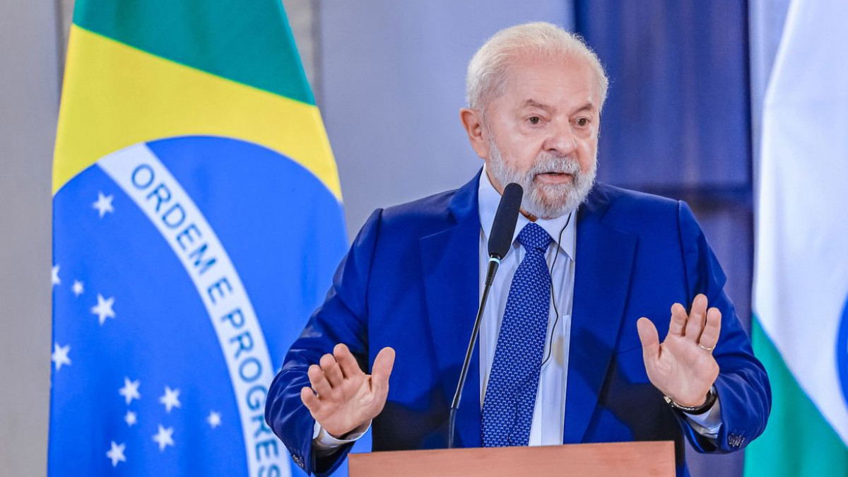 O Presidente Lula 