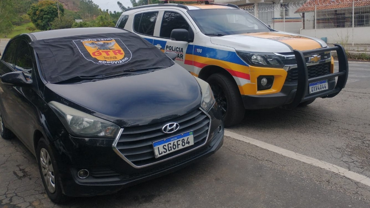 Veículo roubado no Rio de Janeiro tinha placa clonada 