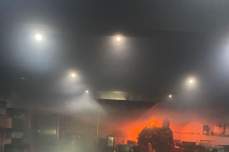 Incendio em Cozinha em Barbacena 