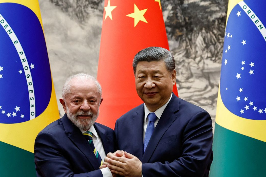 Acordo Mercosul-China &eacute; tratado em conversa entre Lula e Xi Jinping
