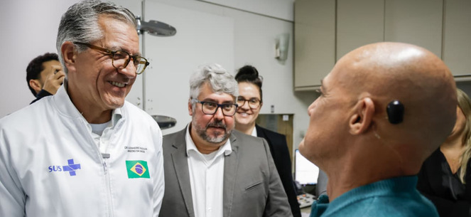 Ministro Alexandre Padilha visitou unidades de sa&uacute;de de Juiz de Fora, na Zona da Mata    