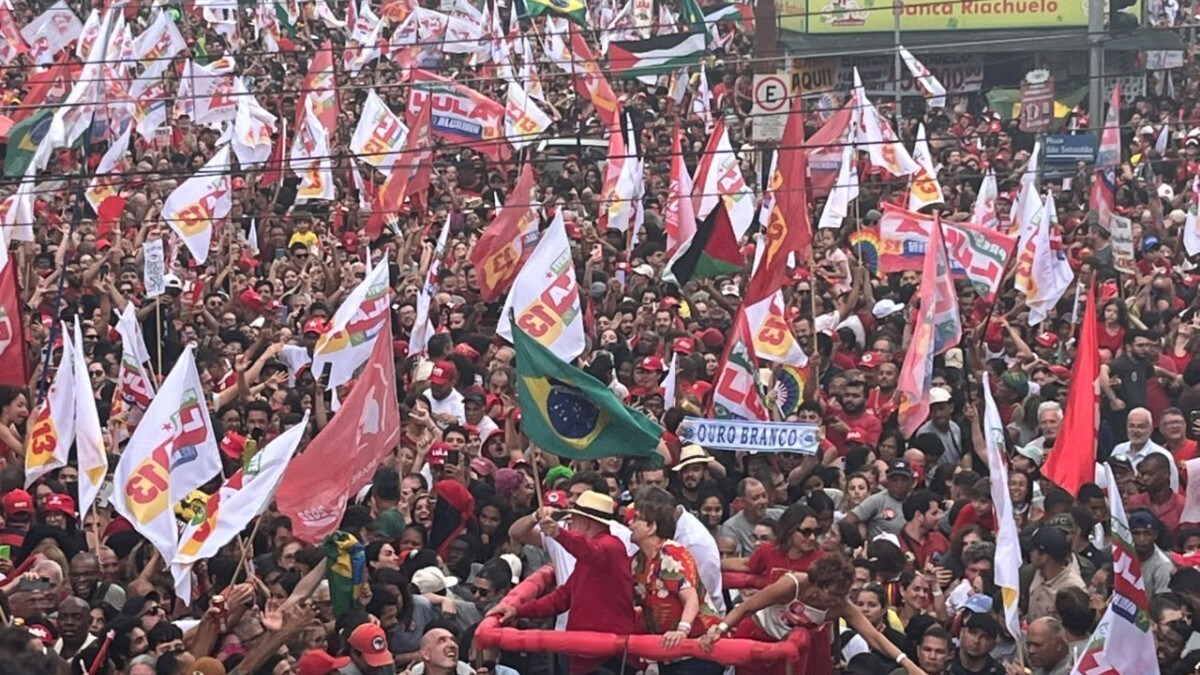 Ato pr&oacute; Lula em Juiz de Fora
