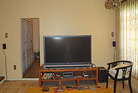 Foto do home theater