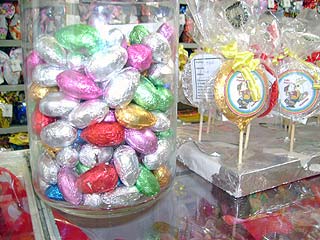 Foto de ovos de páscoa