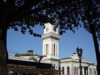 Foto da praça da Estação