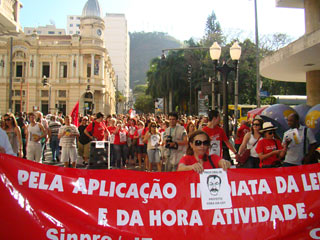 Foto de manifestação