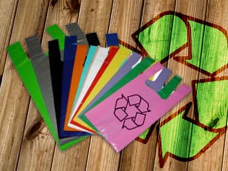 Sacolas pl&aacute;sticas