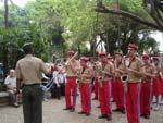 Banda do
Col?gio Militar tocando em comemora??o ao Dia da ?rvore