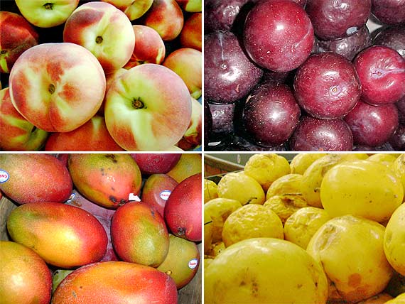 Montagem de frutas