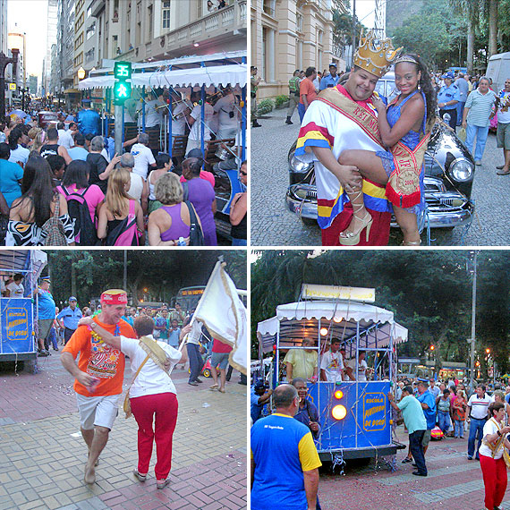 Foto da batalha de confete