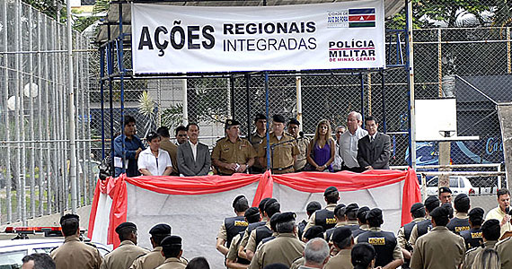Solenidade de lan&ccedil;amento do A&ccedil;&otilde;es Regionais Integradas