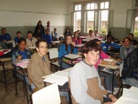 alunos da Escola Estadual Ant?nio Carlos