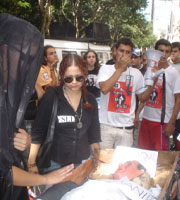 foto de manifesta??o dos estudantes