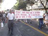foto de manifesta??o dos estudantes