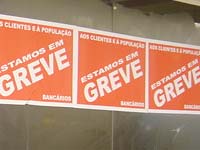 Foto ilustrativa sobre greve