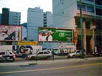 outdoors irregulares na Av. Rio Branco