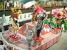 Foto desfile Rosas de Ouro em
2006