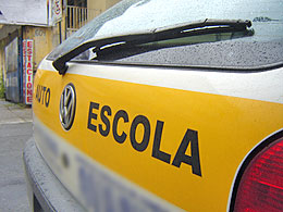 Foto de carro de auto-escola