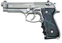 Foto de um revólver