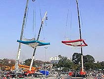 Foto do brinquedo de onde Tamyres pulou