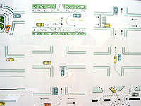 Foto de banner que mostra ruas com carros andando