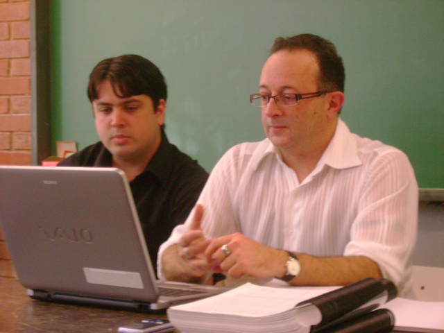 Foto de Andr? Gaio e Fl?vio Sereno