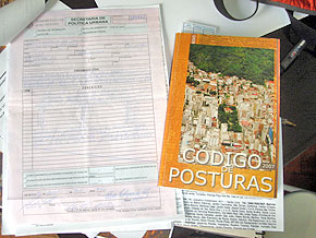 Foto do abaixo-assinado