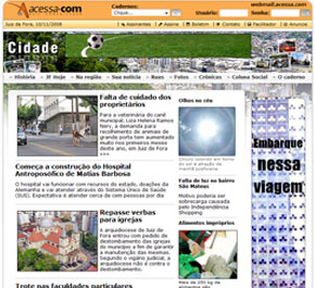 Foto do tempo nublado
