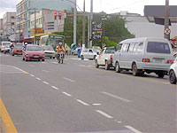 foto da avenida Francisco Bernardino