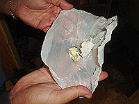 Foto de pedras de crack