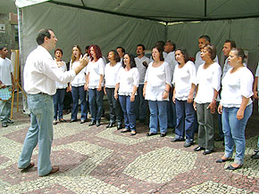 apresenta&ccedil;&atilde;o do coral