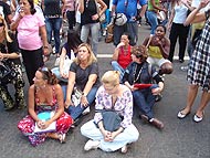 Foto da manifestação