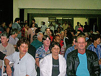 foto dos moradores no encontro