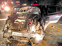 carro destru&iacute;do