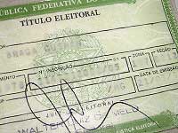 Foto de titulo de eleitor