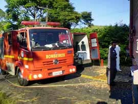 Foto do acidente em Coronel Pacheco